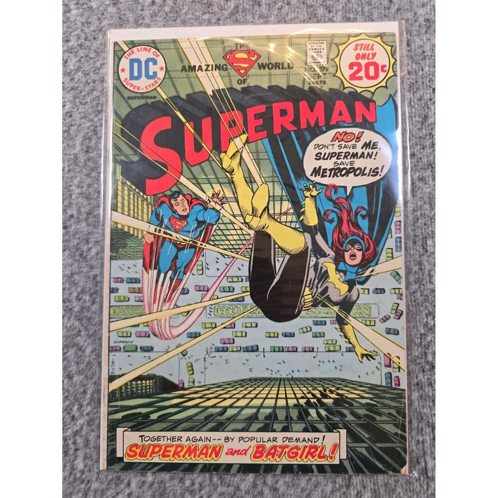 Superman #279 Sept 279 Feat. Batgirl DC Comics (S78)